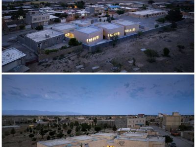 پروژه ساخت یک مدرسه جدید در روستای جعفرآباد شهرستان تاکستان:این مدرسه زیبا با معماری خاص خود در روستا ساخته شده و یک طرح برگزیده است(+عکس)